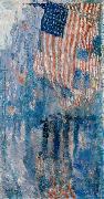 Childe Hassam The Avenue in the Rain oil